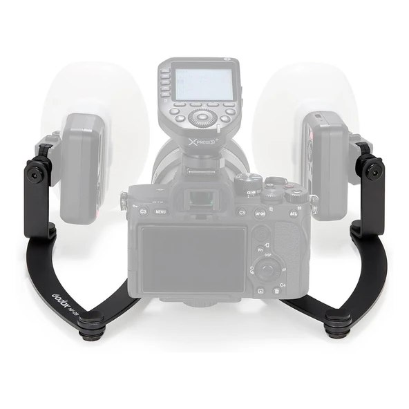 Godox MF-DB Esnek Flaş Braketi - Dental Diş Portre Makro Fotoğrafçılık ürün görseli 1