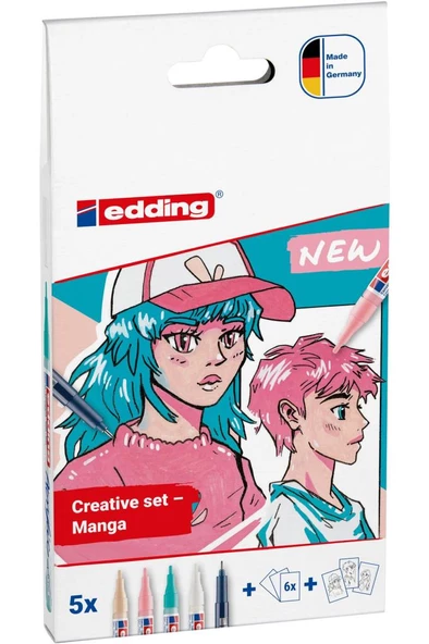 Edding Manga Boyama Seti ürün görseli 1