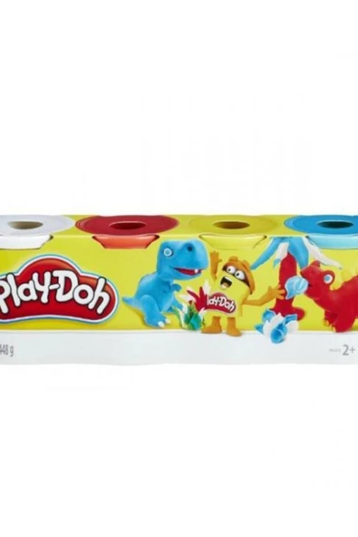 Hasbro B5517 Play-Doh 4'lü Oyun Hamuru +2 Yaş ürün görseli 1