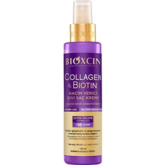 Bioxcin Collagen Biotin Hacim Verici Sıvı Saç Kremi 150ml ürün görseli 1
