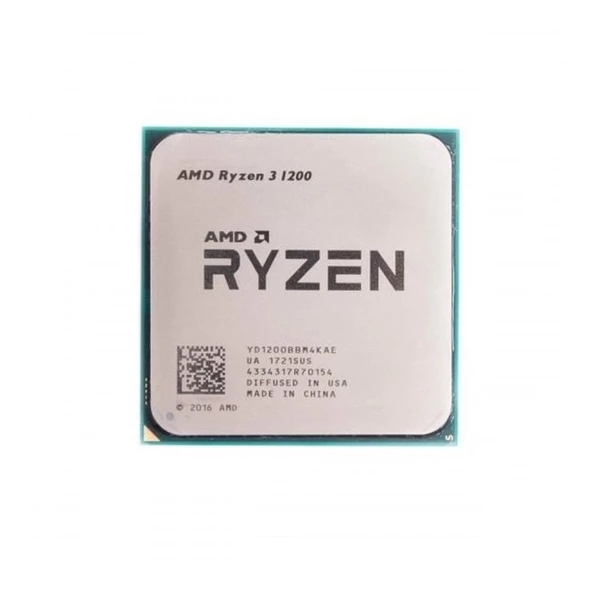 AMD RYZEN 3 1200 10MB 4çekirdekli VGA YOK AM4 65w Kutusuz+Fansız ürün görseli 1