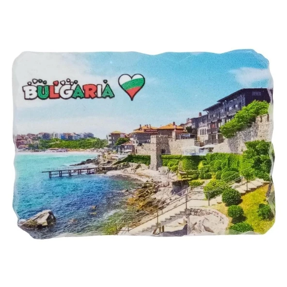 Bulgaristan Temalı Kırık Magnet ürün görseli 1