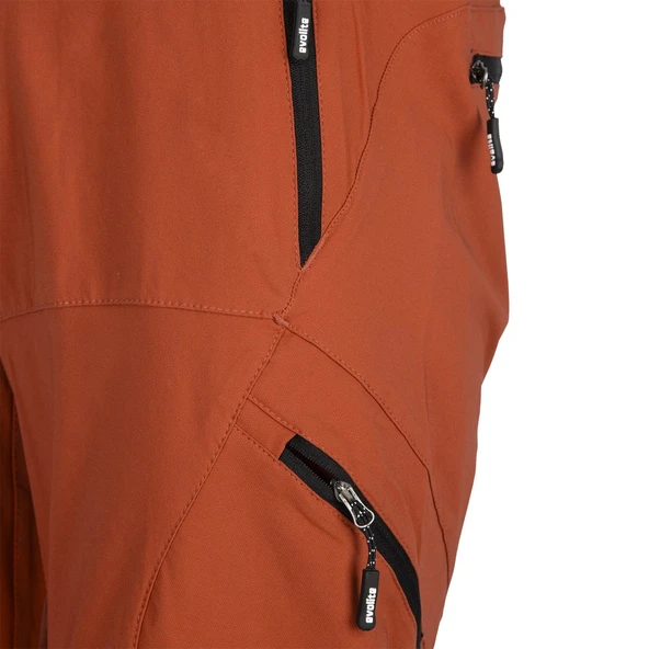 Evolite Relax Erkek Outdoor Pantolon - Kiremit - Resim 4