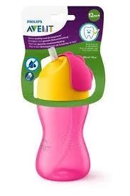 Philips Avent Pipetli Bardak Suluk 12+ Yaş 300 ml - Pembe SCF798/02 ürün görseli 1