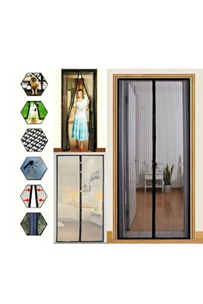 LEVA MIKNATISLI KAPI SİNEKLİĞİ 105 cm x 205 cm ürün görseli 1