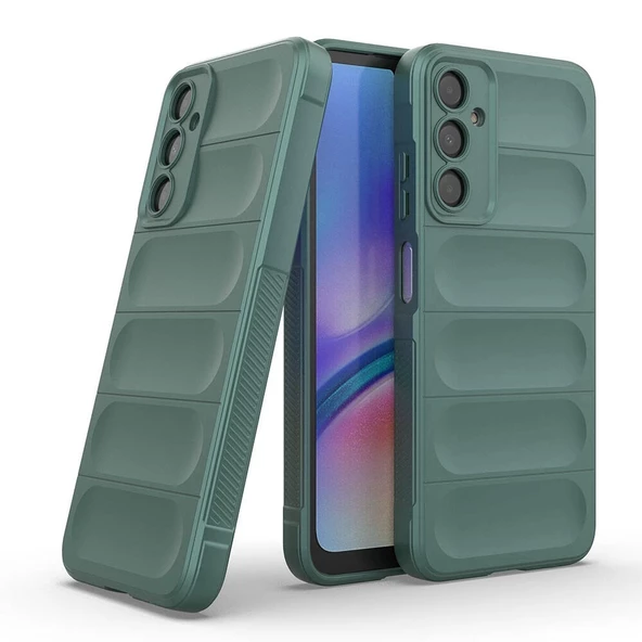 Galaxy A05S Uyumlu Kılıf Esnek TPU Oyuklu Arka Yüzey Tasarımlı Etnik Silikon Kapak ürün görseli 1