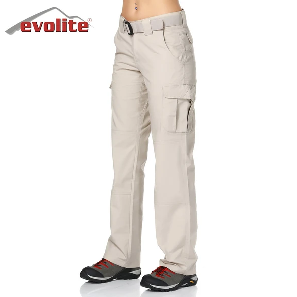 Evolite Goldrush Tactical Kadın Pantolon-Bej ürün görseli 1