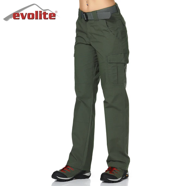 Evolite Goldrush Tactical Kadın Pantolon-Haki - Resim 2