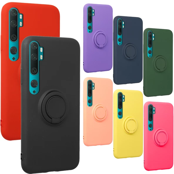 FitCase Xiaomi Mi Note 10 Pro Kılıf Viktor Ring Arka Kapak ürün görseli 1