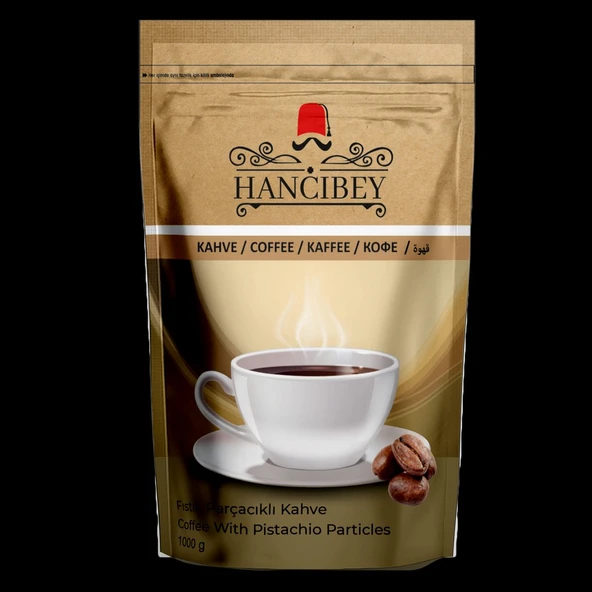 Fıstık Parçacıklı Kahve 1kg ürün görseli 1
