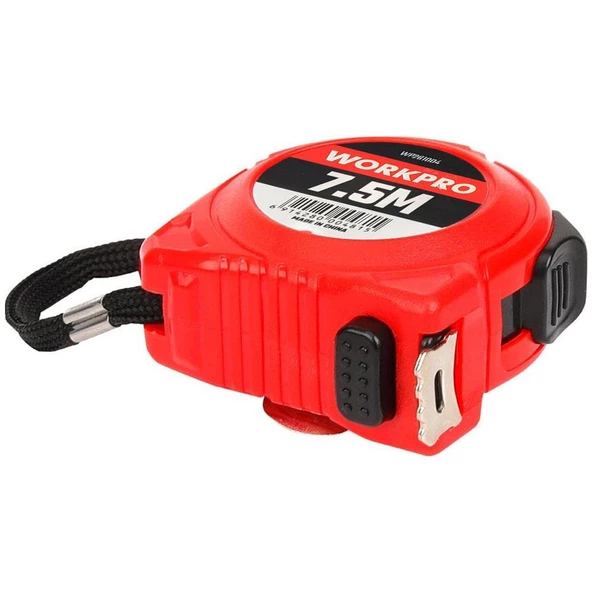 WORKPRO WP261004 7,5Mx25mm Beyaz Çelik Şerit Metre - Resim 7
