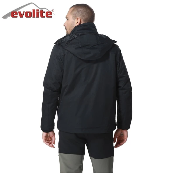 Evolite Diva Erkek 3in1 Siyah Mont - Resim 3