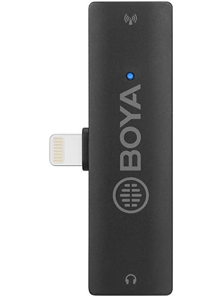 Boya BY-XM6-S3 Lightning Kablosuz Yaka Mikrofonu - Resim 2