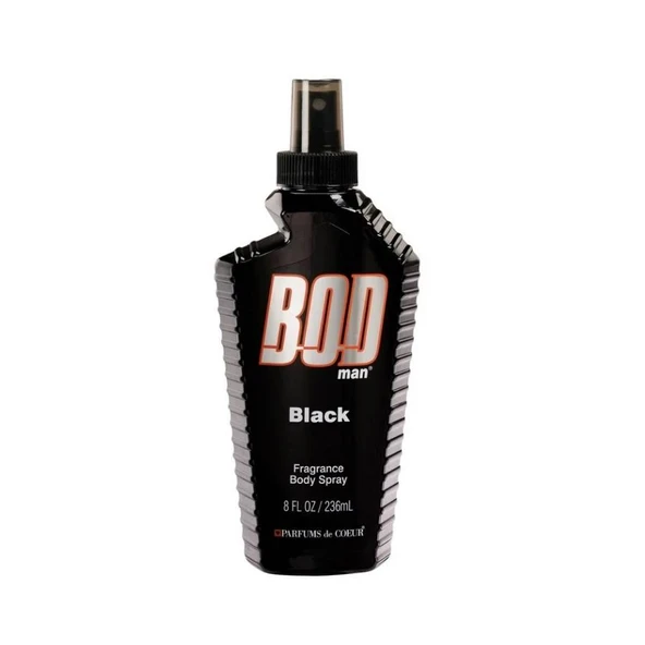 Bodman Black Erkek Vücut Spreyi 236 mL ürün görseli 1