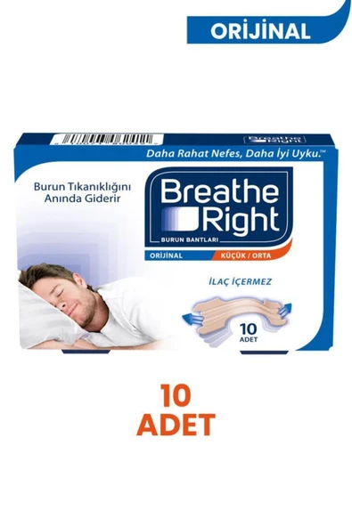 Breathe Right Burun Bandı 10'lu ürün görseli 1