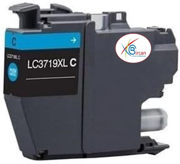 Brother Uyumlu LC-3719XL Mavi Muadil Kartuş Yüksek Kapasiteli ürün görseli 1