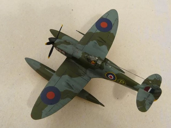 Supermarine Spitfire Vb FloatPlane PM Model Demonte Plastik Uçak Maket Kiti - Resim 3