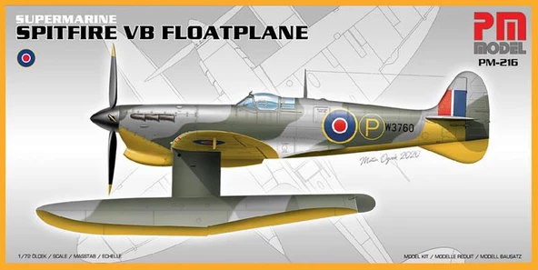 Supermarine Spitfire Vb FloatPlane PM Model Demonte Plastik Uçak Maket Kiti ürün görseli 1