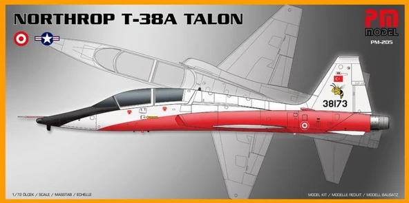 Northrop T-38A Talon PM Model Demonte Plastik Uçak Maket Kiti ürün görseli 1