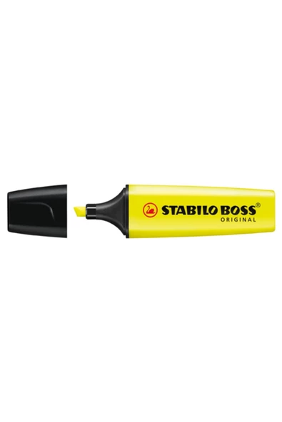 Stabilo Fosforlu Kalem Boss Original Sarı (10 Lu Kutu) ürün görseli 1