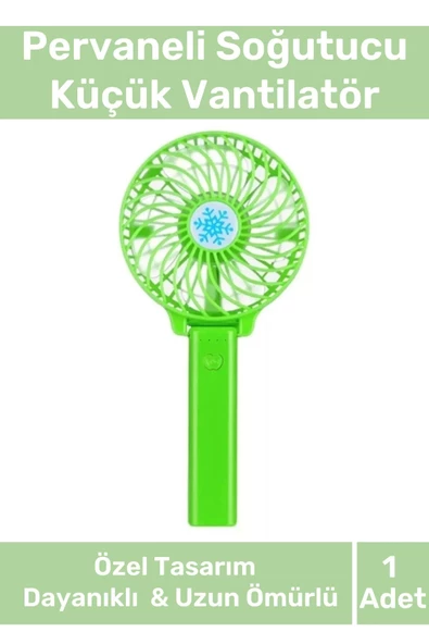 Taşınabilir Cep Boyu Usb Şarjlı 3 Kademeli Sessiz Mini Fan Pervaneli Soğutucu Küçük Vantilatör ürün görseli 1