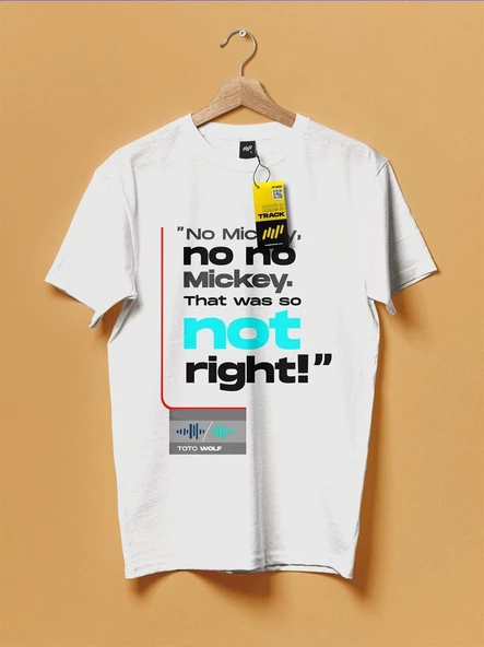 No Mickey No No T-Shirt ürün görseli 1
