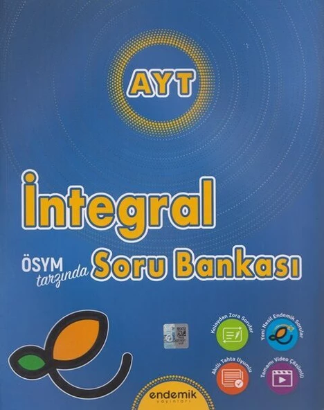 Endemik AYT İntegral Soru Bankası Endemik Yayınları ürün görseli 1
