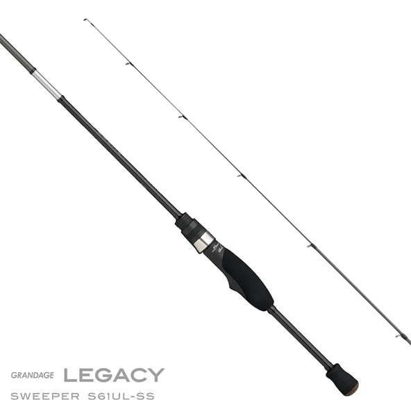 Apia Grandage Legacy Sweeper S61UL-SS 1.85m 0.2 - 4gr LRF Olta Kamışı ürün görseli 1