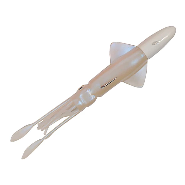 Ryuji Calamari 20cm 150gr Kalamar Silikon Yem  Pearl White UV ürün görseli 1