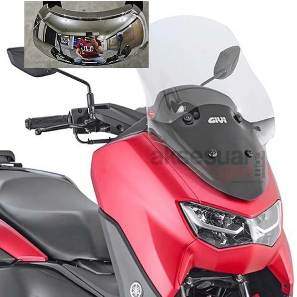 Yamaha NMax 125-155 Uyumlu Motosiklet Kör Nokta Aynası - 180 Derece Görüş ürün görseli 1