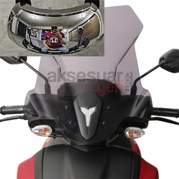 Yamaha RayZR Uyumlu Motosiklet Kör Nokta Aynası - 180 Derece Görüş ürün görseli 1