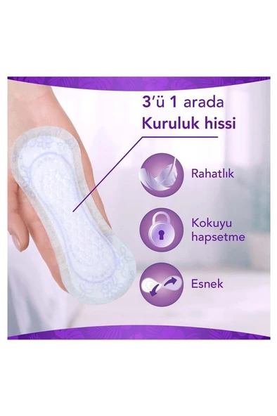 Orkid Extra Koruma Uzun Günlük Ped 52 Adet - Resim 8