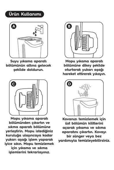 SMARTER TABLET MOP TEMİZLİK SETİ - Resim 2
