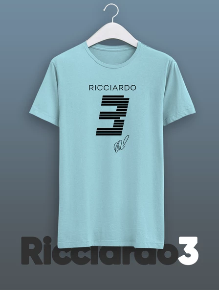 Daniel Ricciardo 3 Tshirt - Resim 5