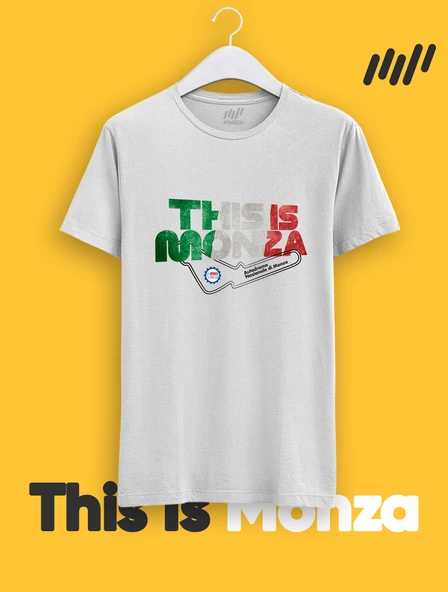 This is Monza İtalya Pist T-shirt - Resim 3