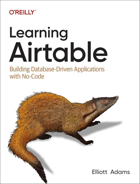 Learning Airtable: Building Database-Driven Applications with No-Code Elliott Adams ürün görseli 1