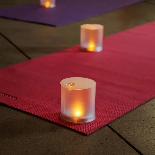 Luci Solar Inflatable Candle - Resim 8