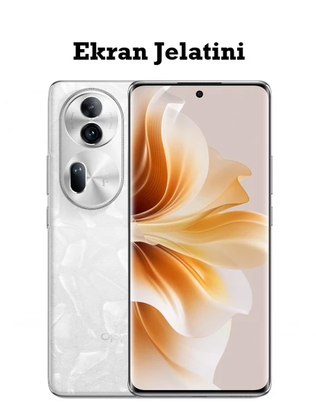 Oppo Reno11 Pro 5G Uyumlu Ön Body Şeffaf Ultra Ekran Koruyucu Nano Jelatin ürün görseli 1