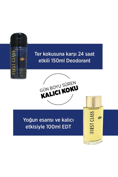 First Class Edt Parfüm 100ml Deodorant 150ml ürün görseli 1