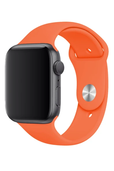 Apple watch uyumlu silikon kordon - Resim 2