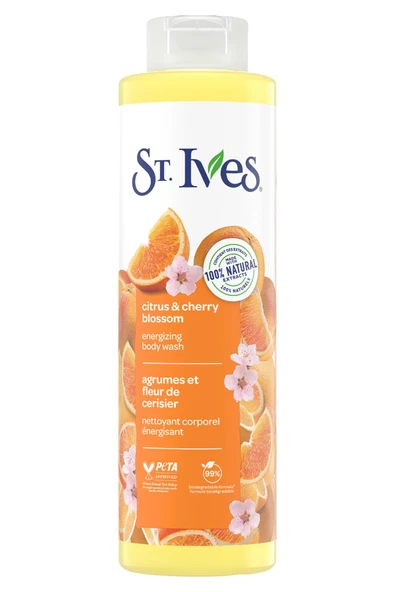 ST.Ives Narenciye & Kiraz Çiçeği Özlü Vücut Şampuanı 650ML ürün görseli 1