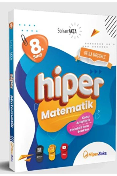 8. Sınıf Hiper Matematik Konu Anlatımlı & Etkinlikli Soru Bankası / 9786256935204 ürün görseli 1