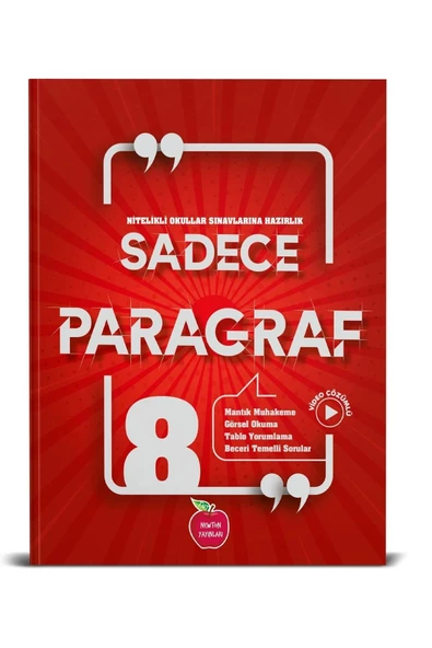 Lgs 8.sınıf Sadece Paragraf Soru Bankası ürün görseli 1