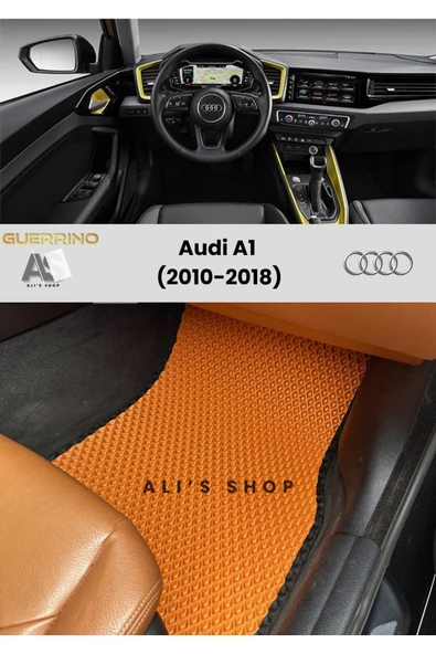 Guerrino Audi-a1 Için 2010 - 2018 Arası Araca Özel Yeni Nesil Eva Mat Oto Paspas Havuzlu Araba Paspası ürün görseli 1