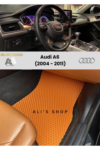 Guerrino Audi-a6 Için 2004-2011 Arası Araca Özel Yeni Nesil Eva Mat Oto Paspas Havuzlu Araba Paspası ürün görseli 1