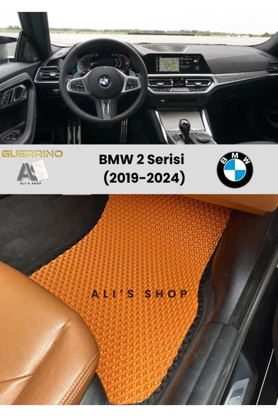 Guerrino Bmw-2 Serisi Için 2019-2024 Arası Araca Özel Yeni Nesil Eva Mat Oto Paspas Havuzlu Araba Paspası ürün görseli 1