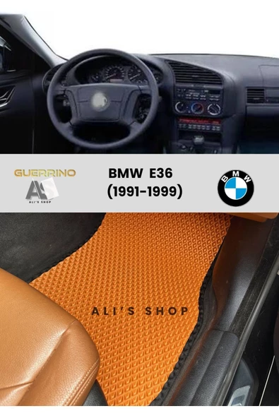 Guerrino Bmw-3 Serisi Için 1991-1999 Arası Araca Özel Yeni Nesil Eva Mat Oto Paspas Havuzlu Araba Paspası ürün görseli 1