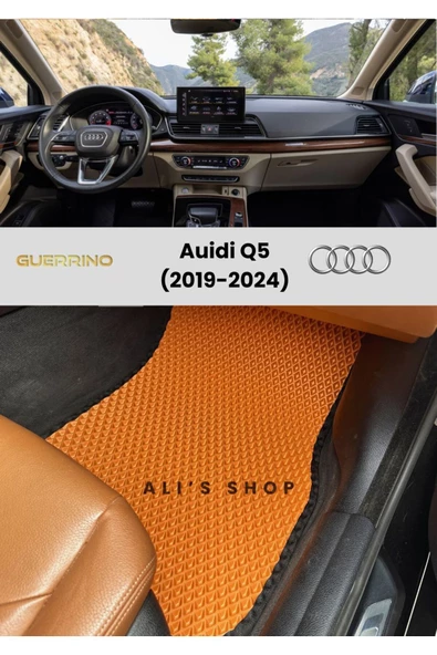 Guerrino Audi-q5 Için 2019-2024 Arası Araca Özel Yeni Nesil Eva Mat Oto Paspas Havuzlu Araba Paspası ürün görseli 1