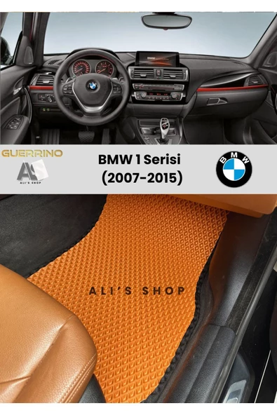 Guerrino Bmw-1 Serisi Için 2007-2015 Arası Araca Özel Yeni Nesil Eva Mat Oto Paspas Havuzlu Araba Paspası ürün görseli 1