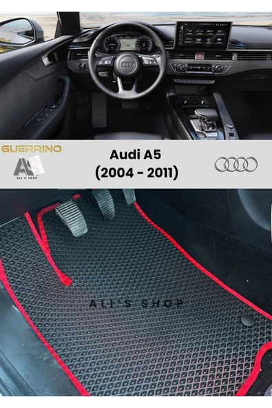 Guerrino Audi-a5 Için 2004-2011 Arası Araca Özel Yeni Nesil Eva Mat Oto Paspas Havuzlu Araba Paspası ürün görseli 1